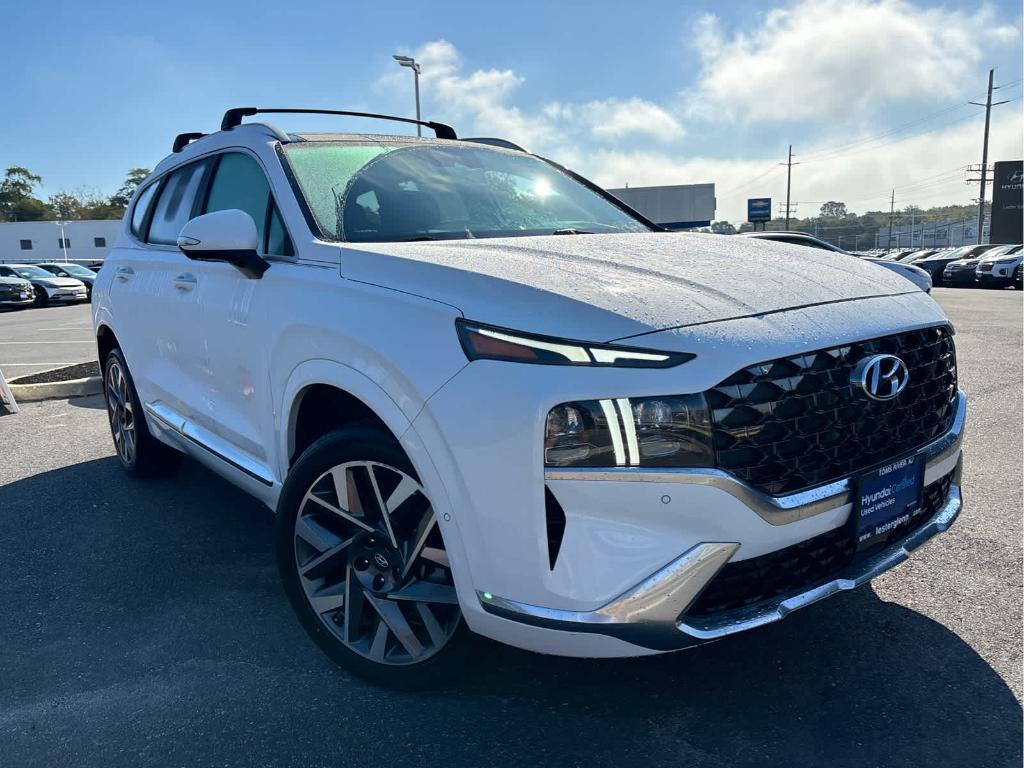 used 2021 Hyundai Santa Fe car, priced at $26,516