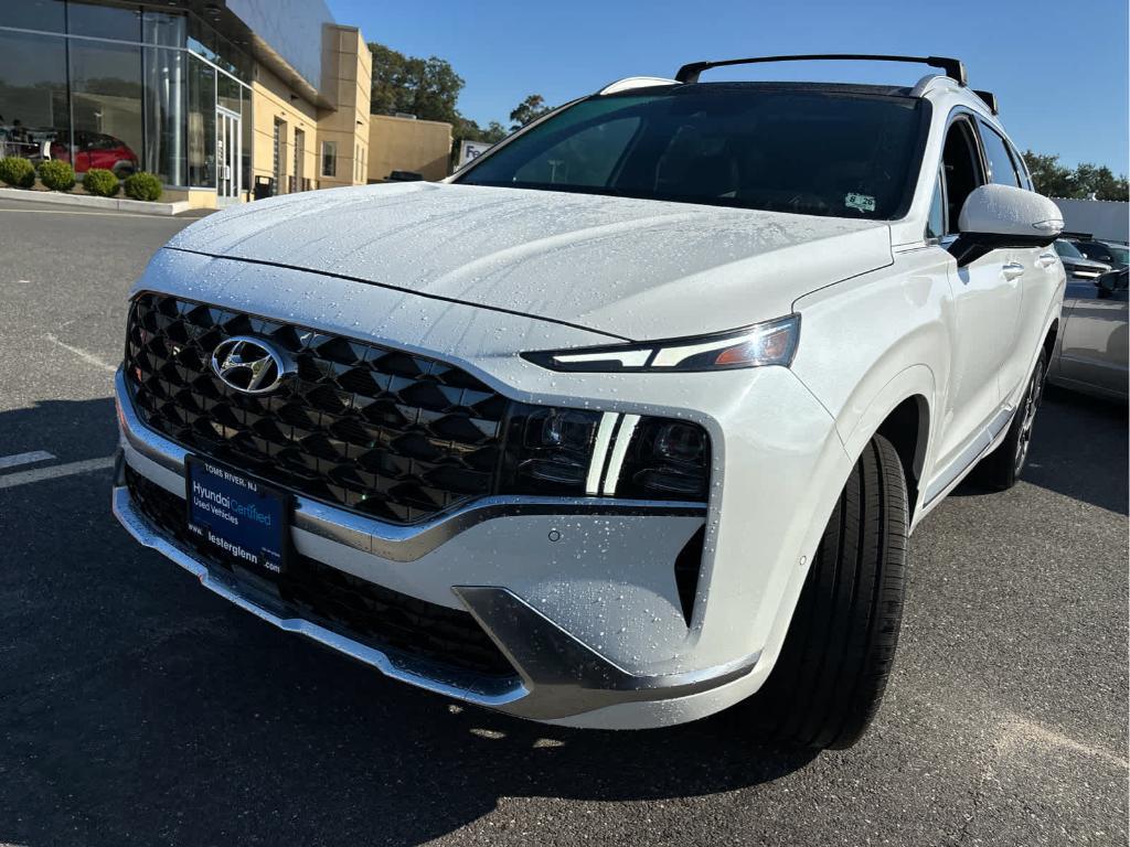 used 2021 Hyundai Santa Fe car, priced at $26,516