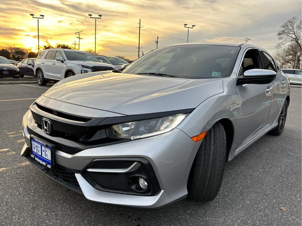 used 2021 Honda Civic car, priced at $22,700