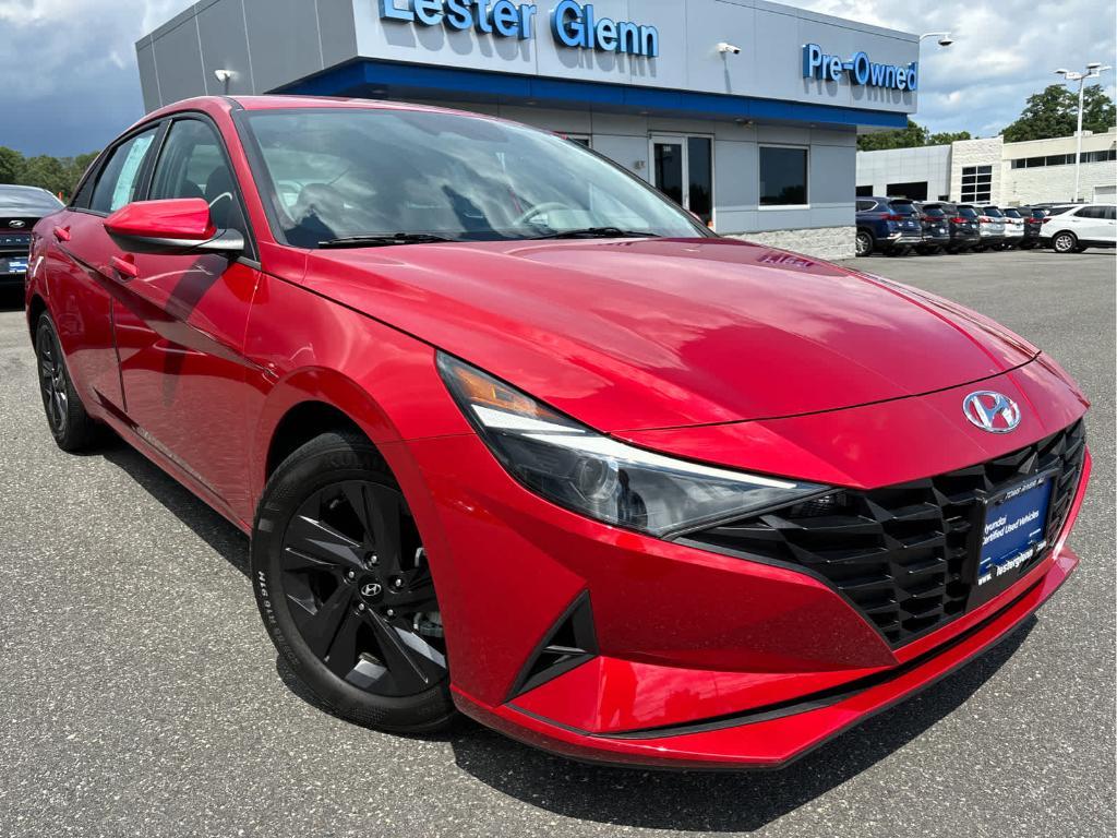 used 2022 Hyundai Elantra car, priced at $19,873