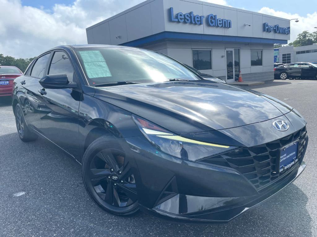used 2021 Hyundai Elantra car, priced at $18,977