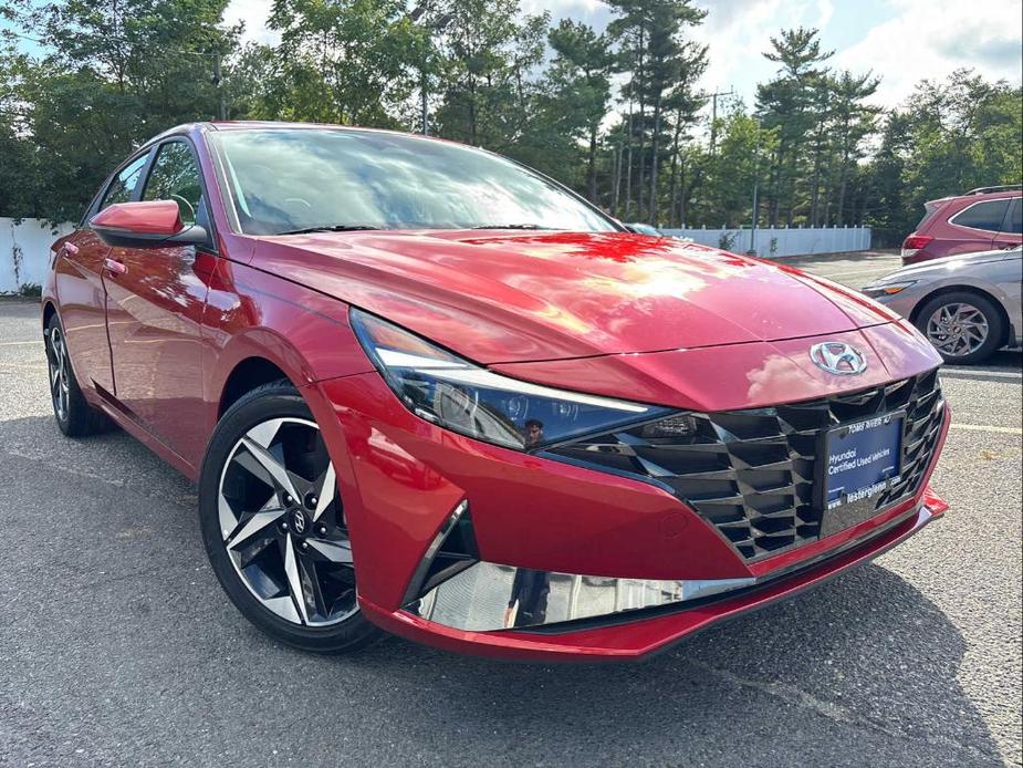 used 2021 Hyundai Elantra car, priced at $20,937