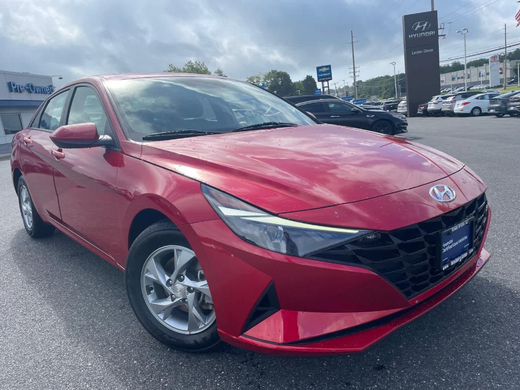 used 2022 Hyundai Elantra car, priced at $17,937