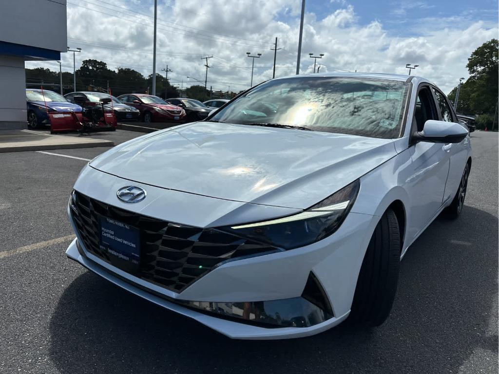 used 2021 Hyundai Elantra car, priced at $22,205