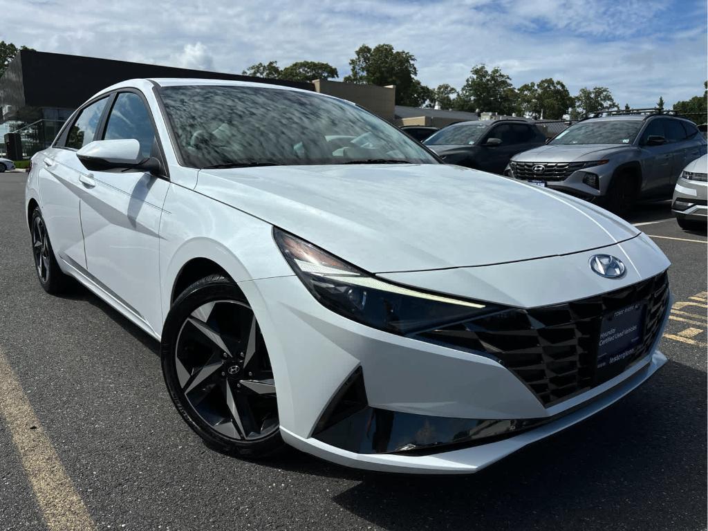 used 2021 Hyundai Elantra car, priced at $22,205