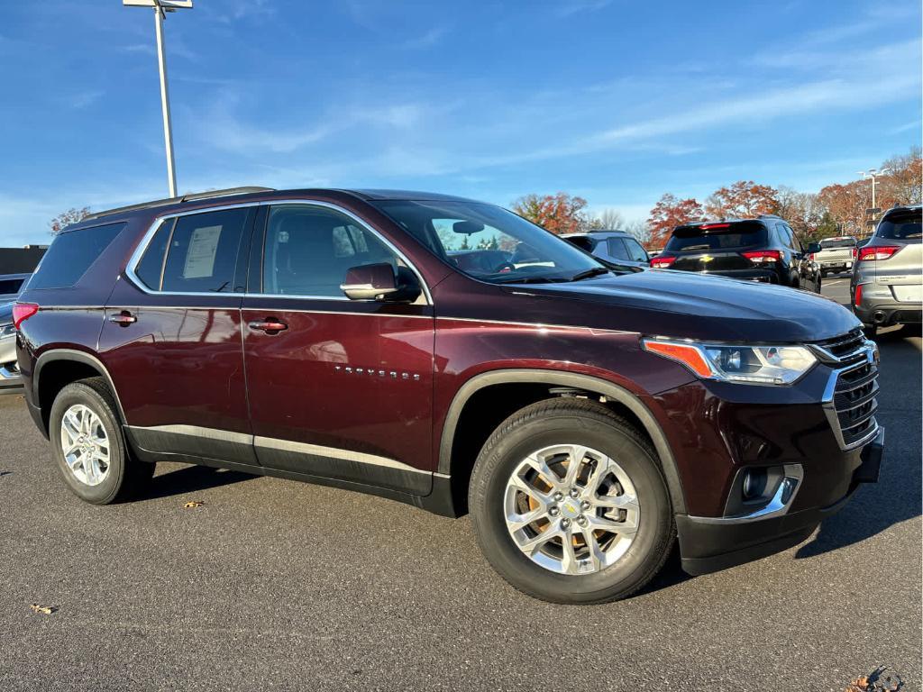 used 2021 Chevrolet Traverse car, priced at $24,987