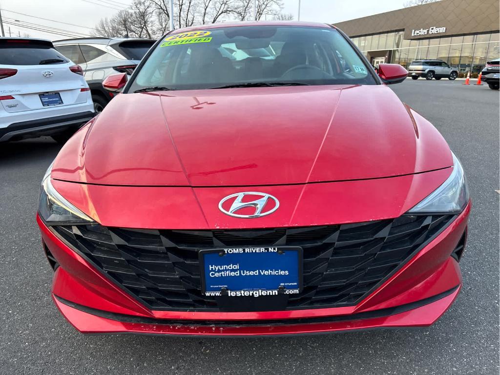 used 2022 Hyundai Elantra car, priced at $17,596