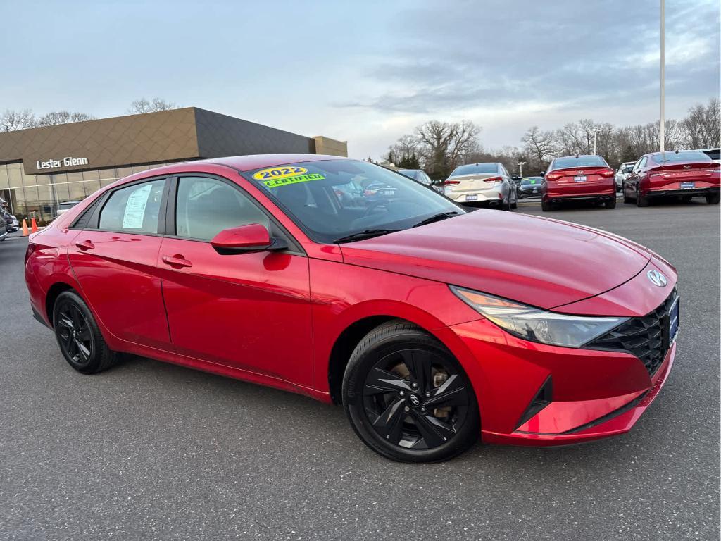 used 2022 Hyundai Elantra car, priced at $17,596