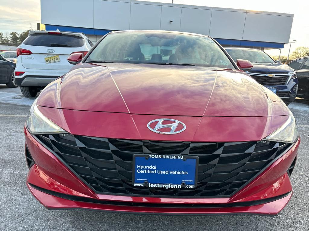 used 2022 Hyundai Elantra car, priced at $18,937