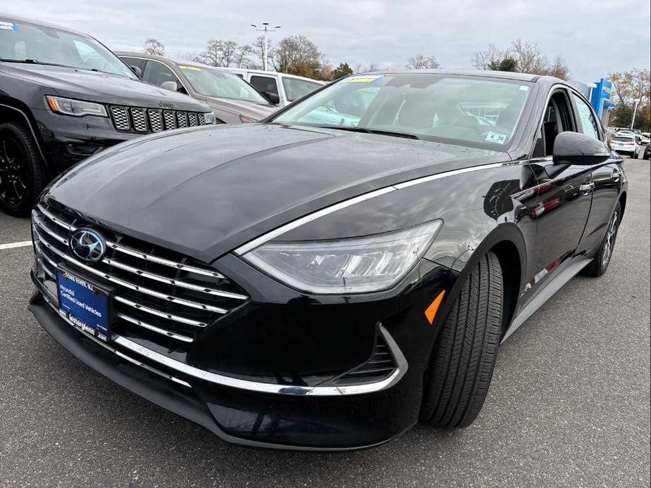 used 2021 Hyundai Sonata Hybrid car, priced at $22,878