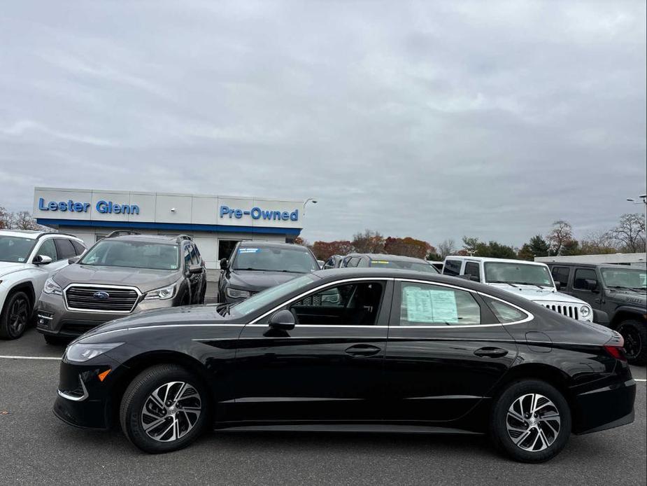 used 2021 Hyundai Sonata Hybrid car, priced at $22,878