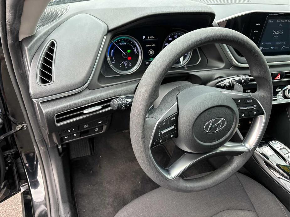 used 2021 Hyundai Sonata Hybrid car, priced at $22,878