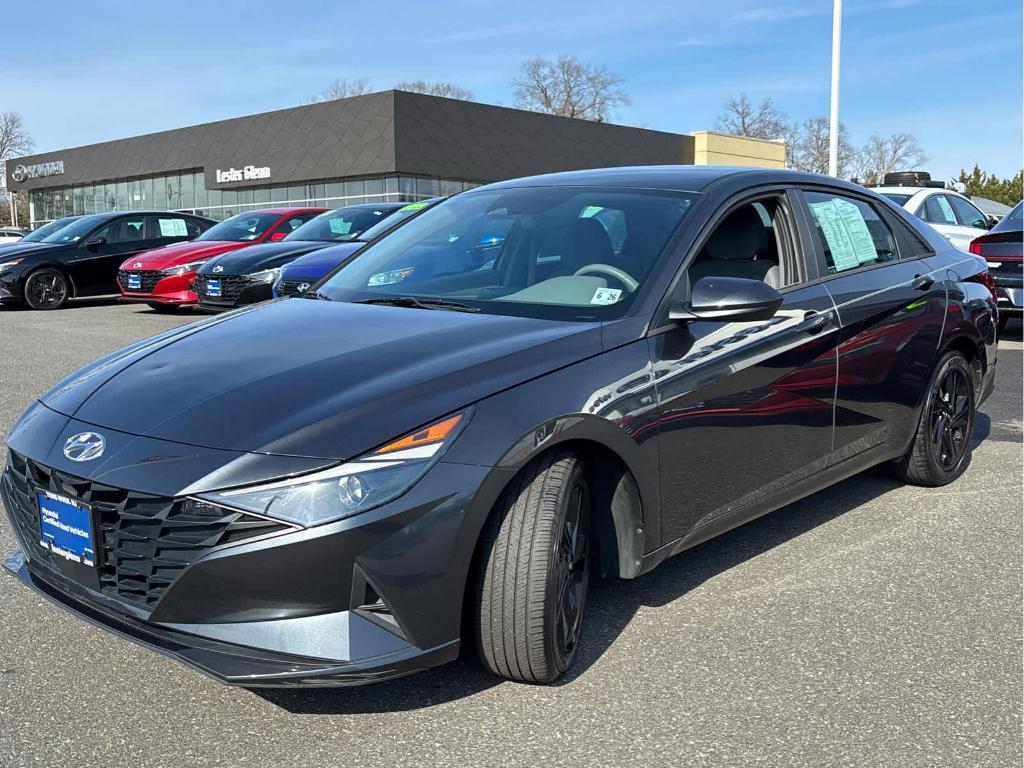 used 2021 Hyundai Elantra car, priced at $17,761