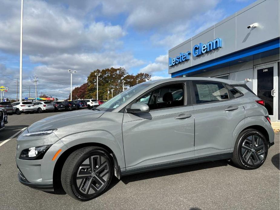 used 2023 Hyundai Kona EV car, priced at $19,897