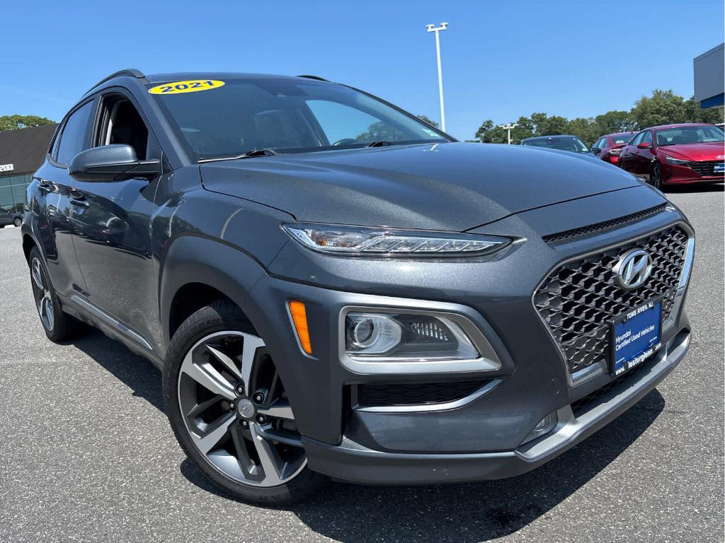 used 2021 Hyundai Kona car, priced at $16,605