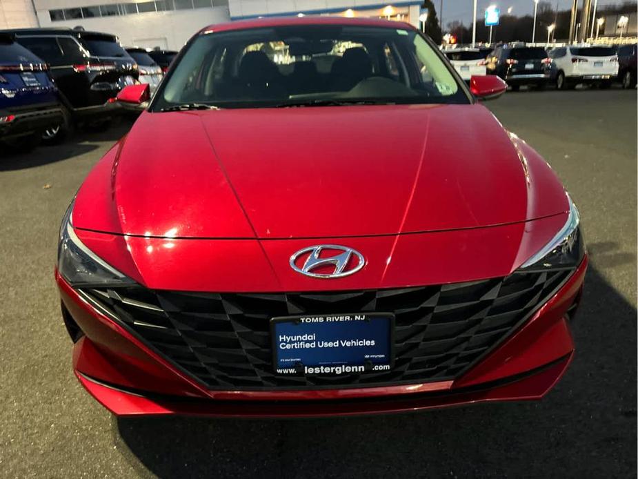 used 2022 Hyundai Elantra car, priced at $18,750