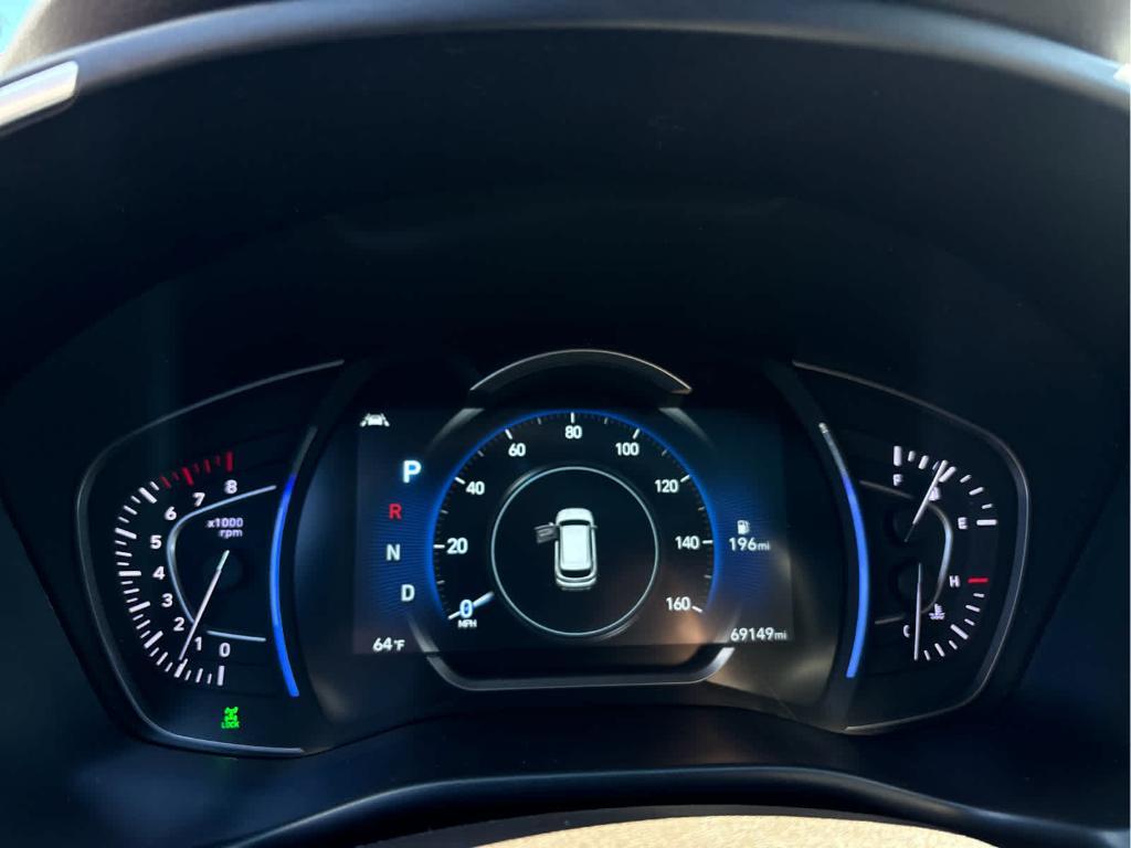 used 2019 Hyundai Santa Fe car, priced at $22,247