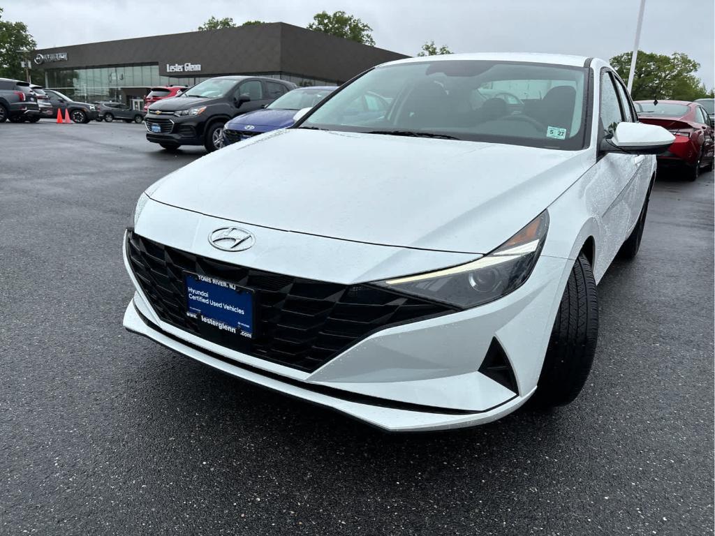 used 2022 Hyundai Elantra car, priced at $18,737