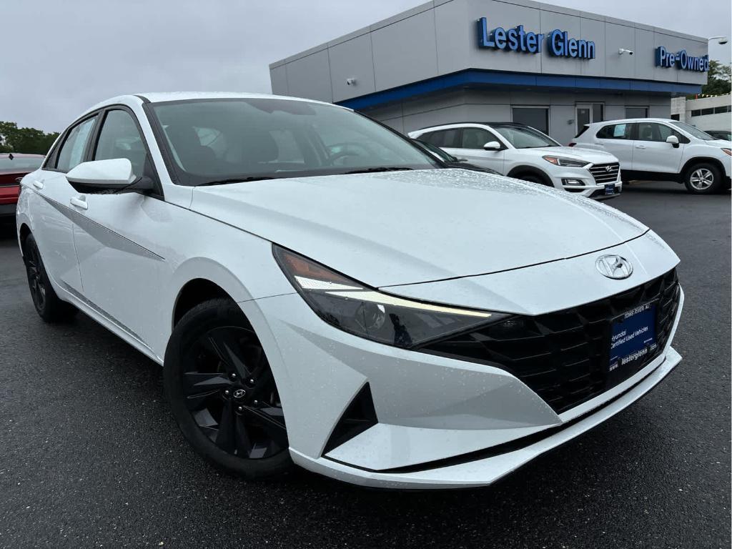 used 2022 Hyundai Elantra car, priced at $18,737