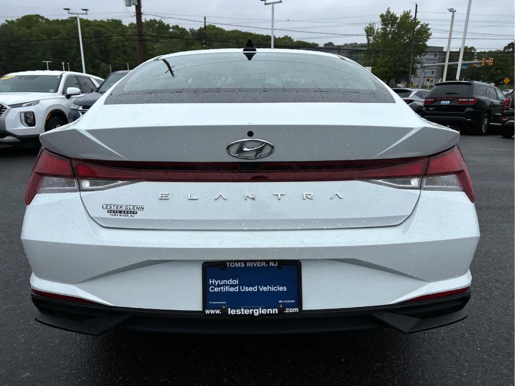used 2022 Hyundai Elantra car, priced at $18,737