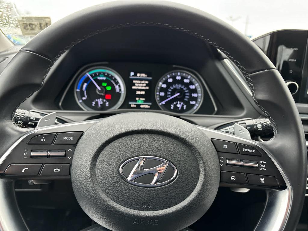 used 2020 Hyundai Sonata Hybrid car, priced at $18,977