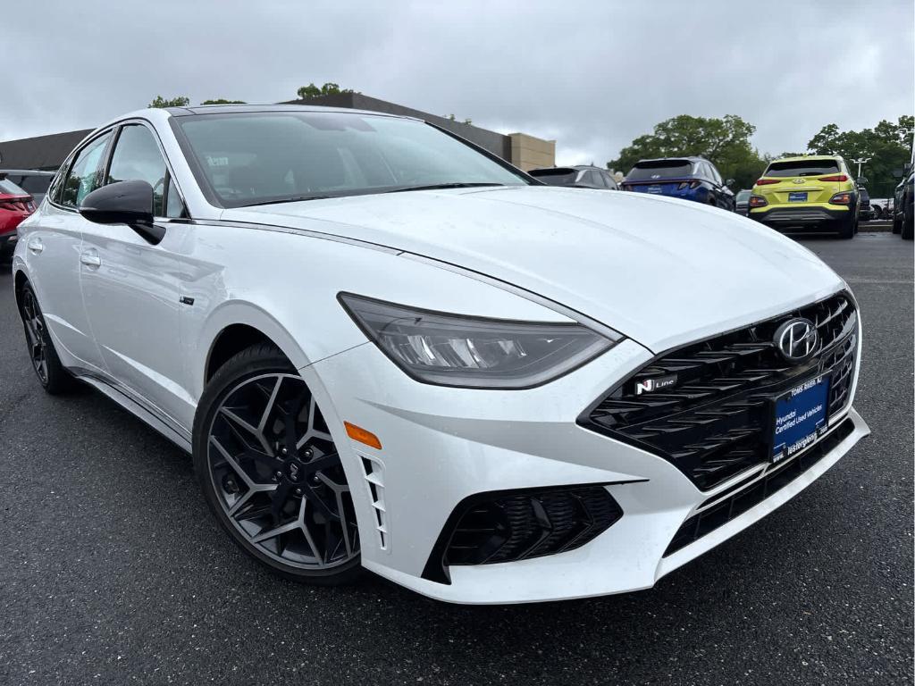 used 2022 Hyundai Sonata car, priced at $26,937