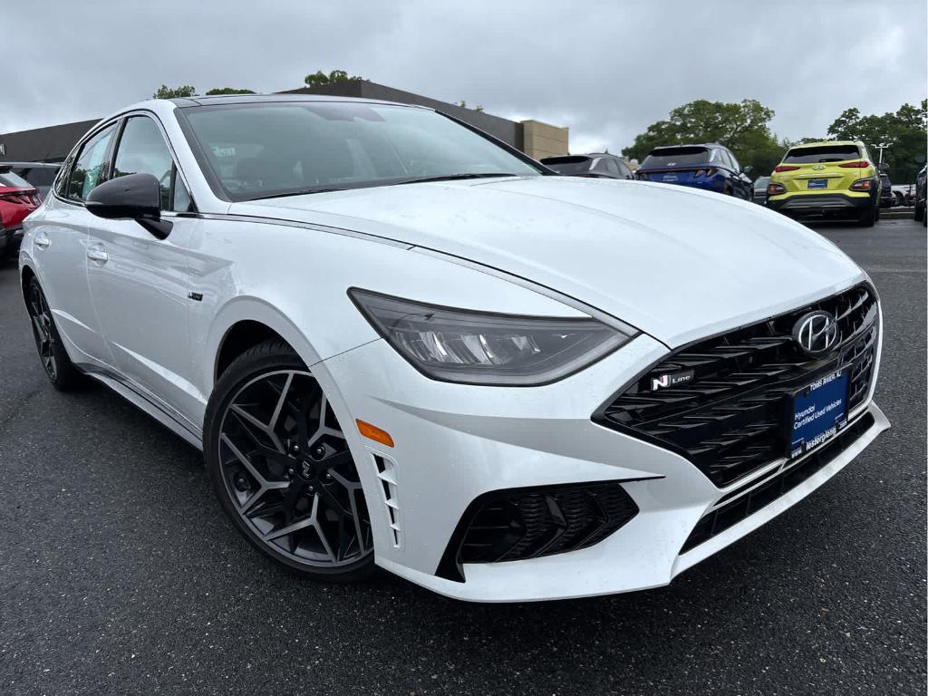 used 2022 Hyundai Sonata car, priced at $26,937