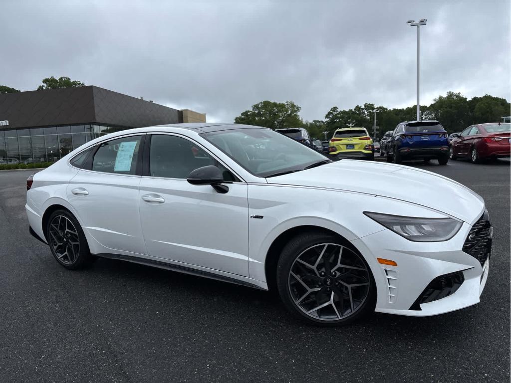 used 2022 Hyundai Sonata car, priced at $26,937