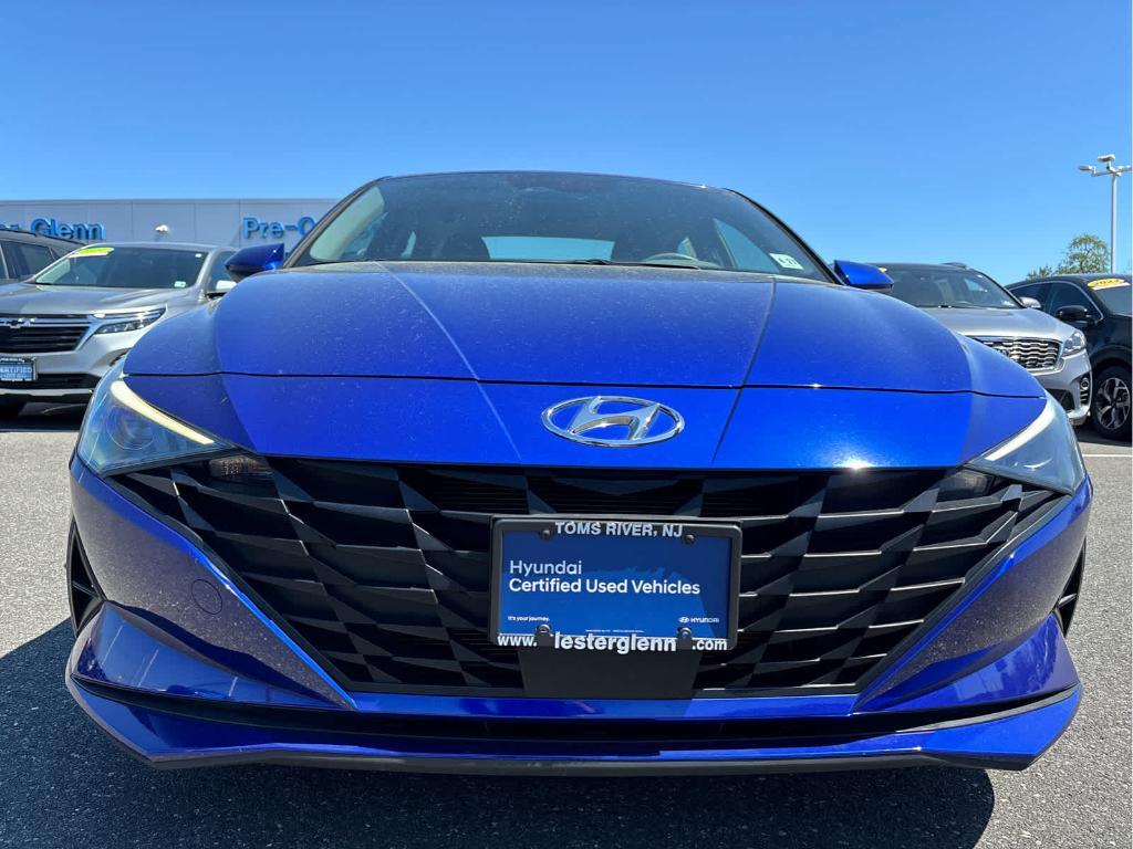 used 2022 Hyundai Elantra car, priced at $17,937