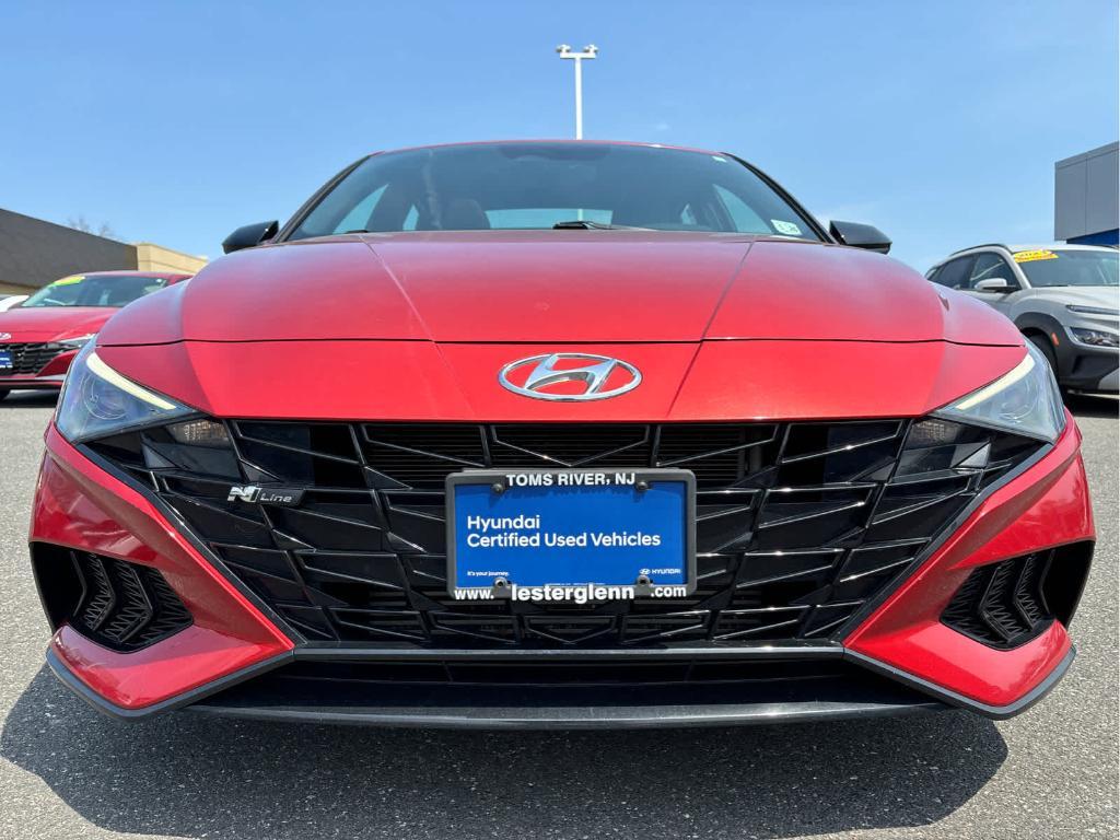 used 2021 Hyundai Elantra car, priced at $18,637