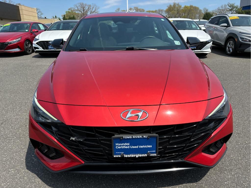used 2021 Hyundai Elantra car, priced at $18,637