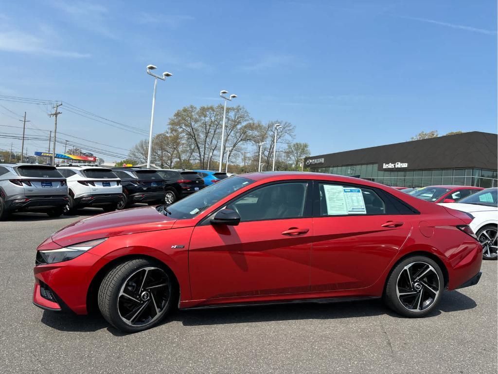 used 2021 Hyundai Elantra car, priced at $18,637