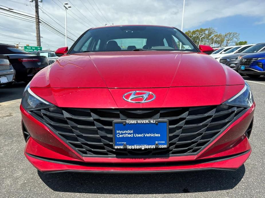 used 2022 Hyundai Elantra car, priced at $16,937