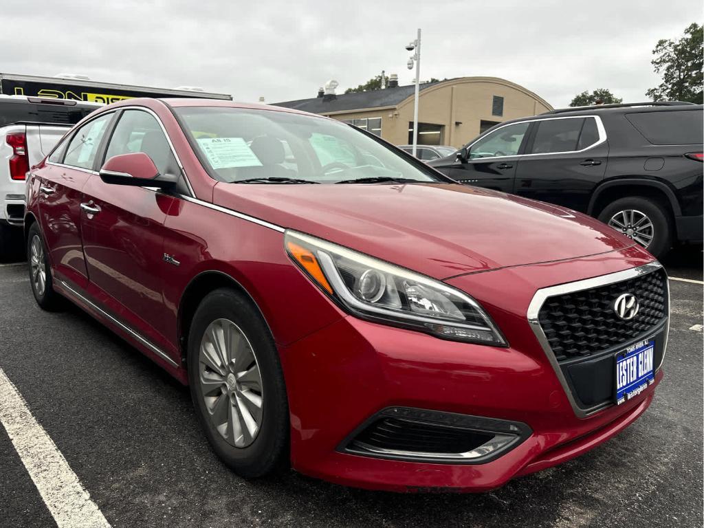 used 2016 Hyundai Sonata Hybrid car, priced at $10,856