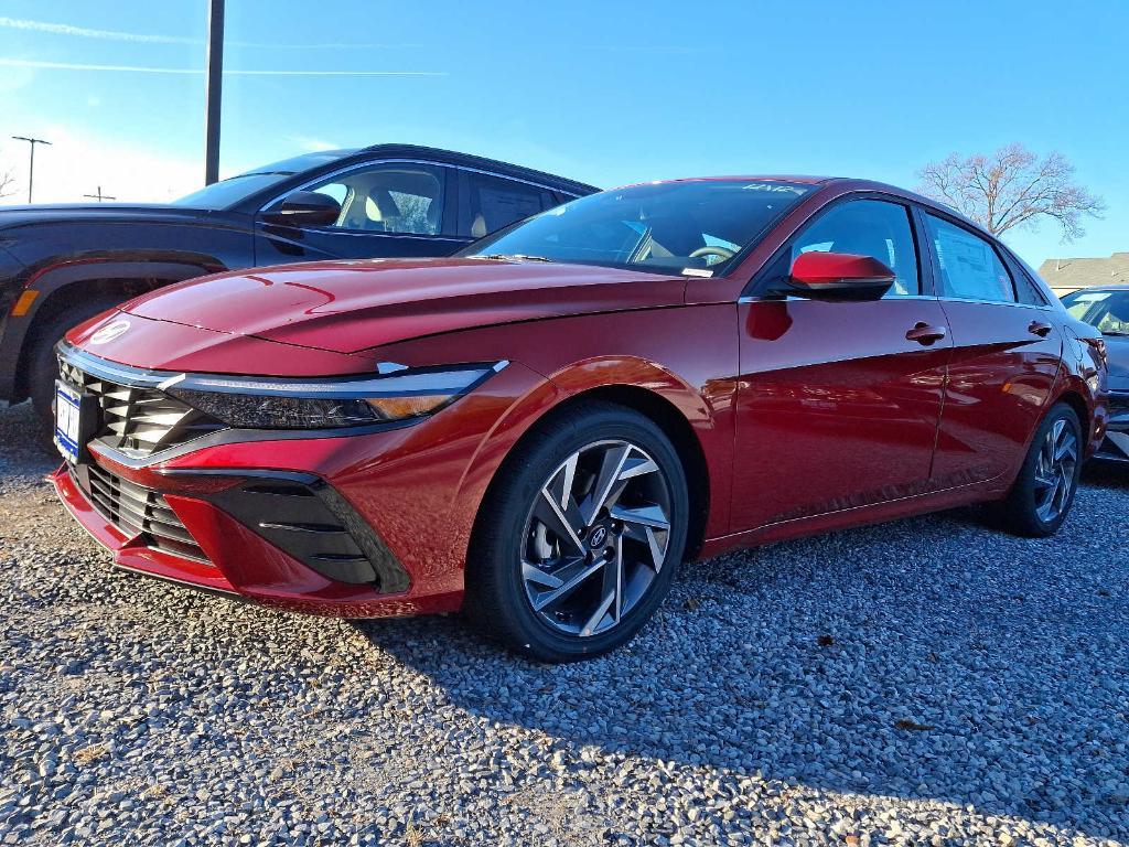 new 2025 Hyundai Elantra HEV car, priced at $30,360