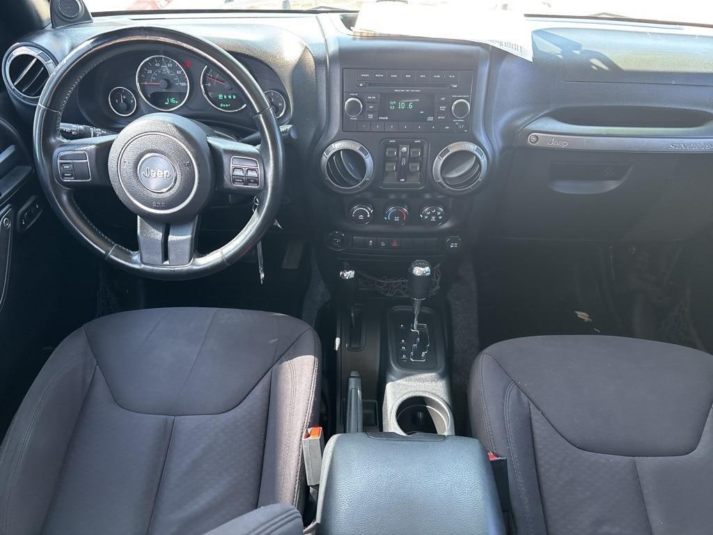 used 2013 Jeep Wrangler Unlimited car, priced at $17,500