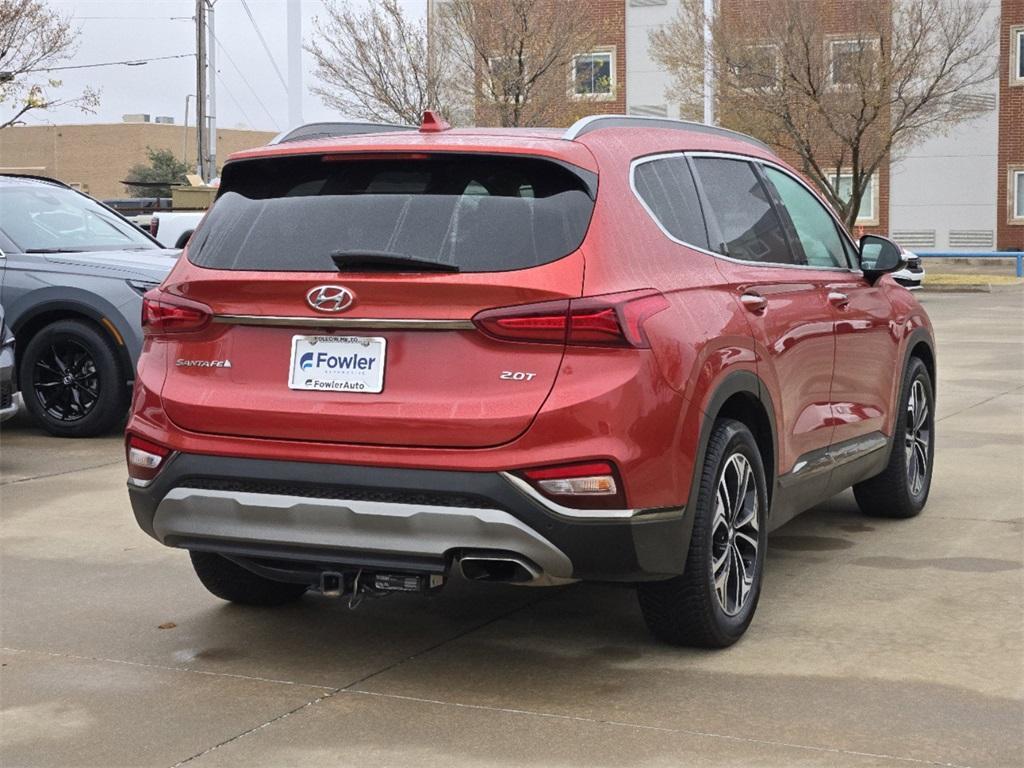 used 2019 Hyundai Santa Fe car, priced at $17,474