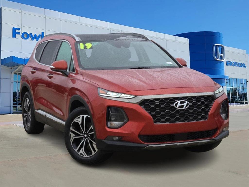 used 2019 Hyundai Santa Fe car, priced at $18,988