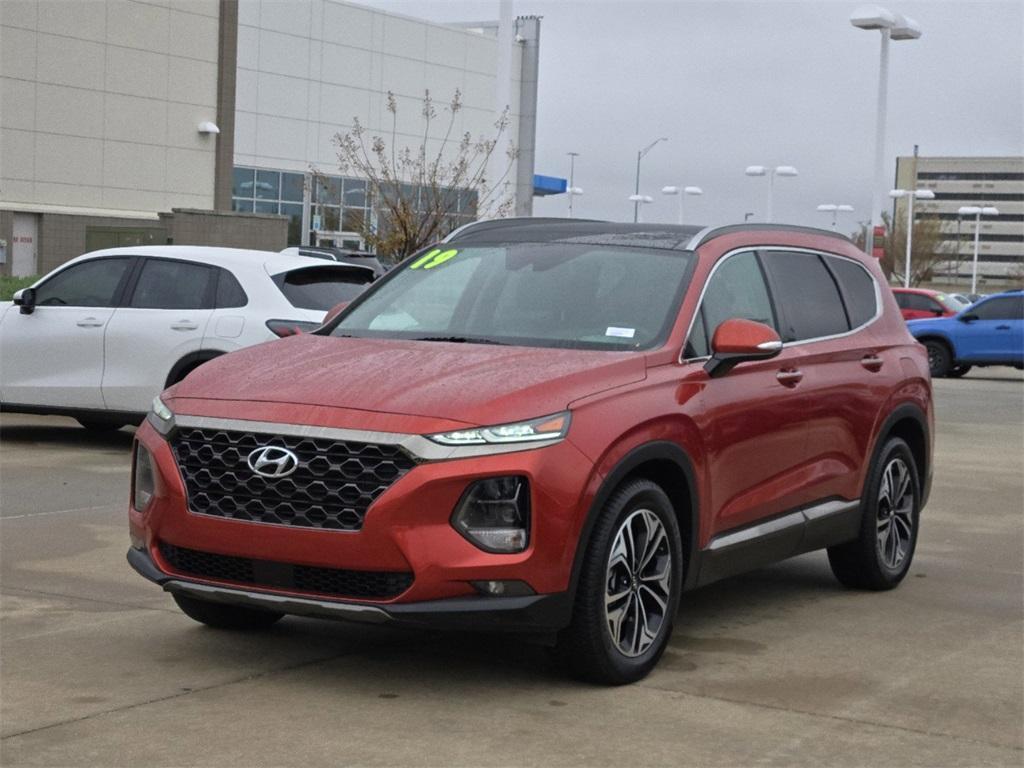 used 2019 Hyundai Santa Fe car, priced at $17,474