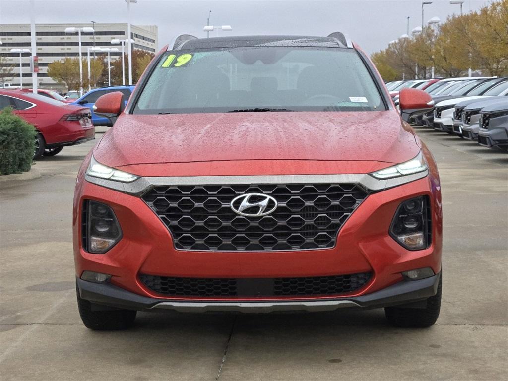 used 2019 Hyundai Santa Fe car, priced at $17,474