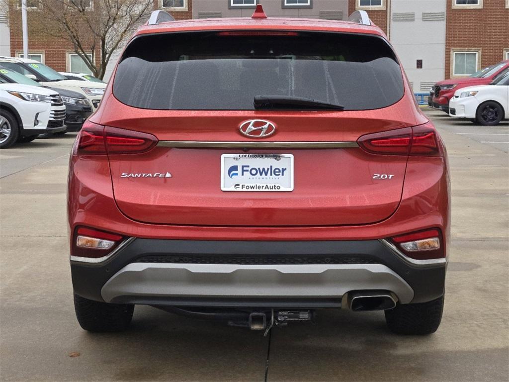 used 2019 Hyundai Santa Fe car, priced at $17,474