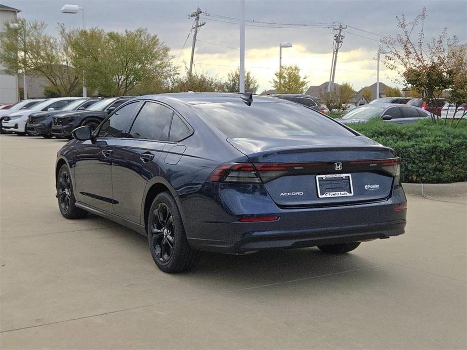 new 2025 Honda Accord car, priced at $31,655