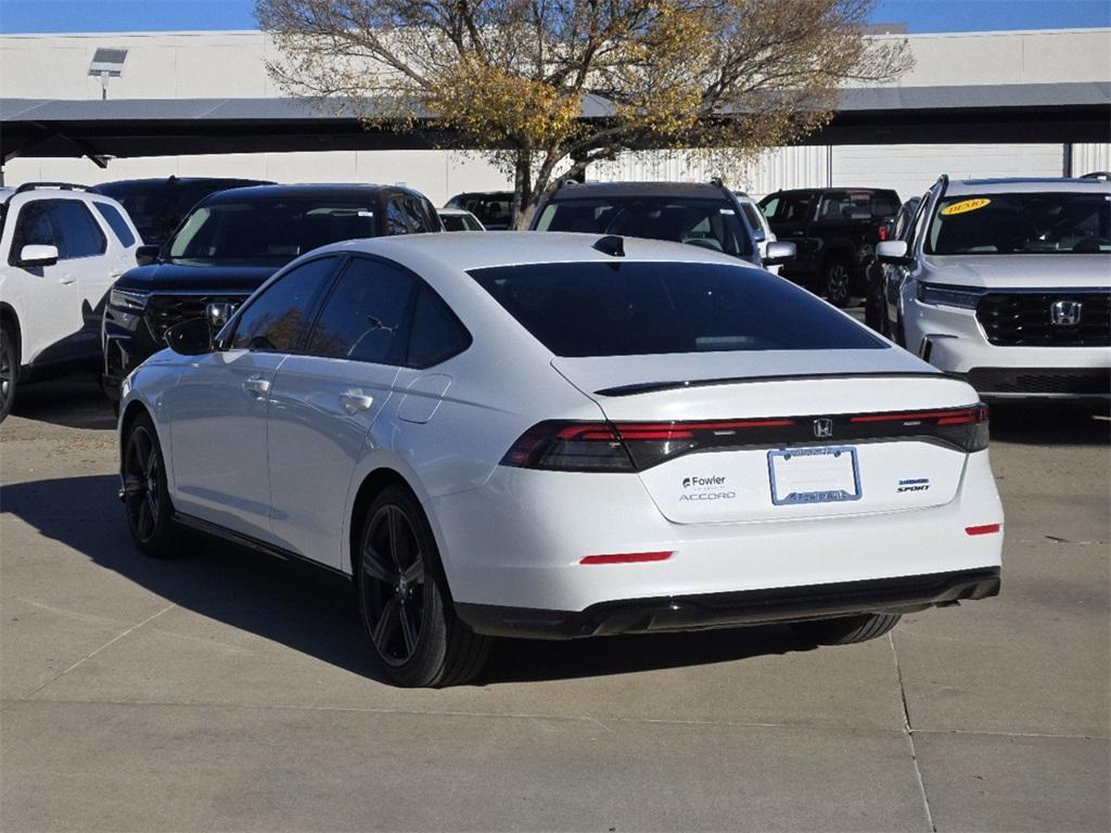 new 2025 Honda Accord Hybrid car, priced at $36,925