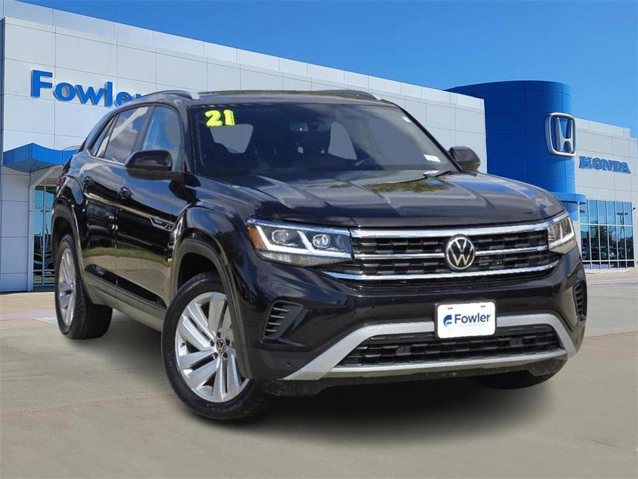 used 2021 Volkswagen Atlas Cross Sport car, priced at $27,705