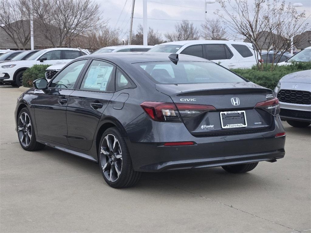 new 2025 Honda Civic Hybrid car, priced at $32,845