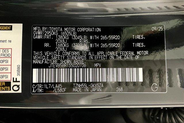 new 2025 Toyota 4Runner car, priced at $64,539