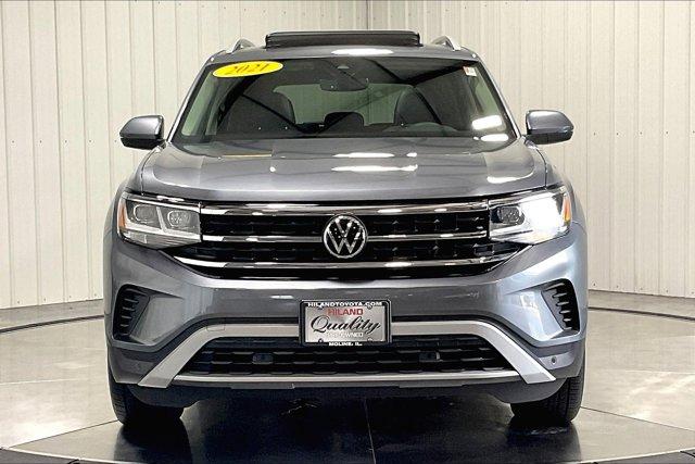 used 2021 Volkswagen Atlas car, priced at $31,975