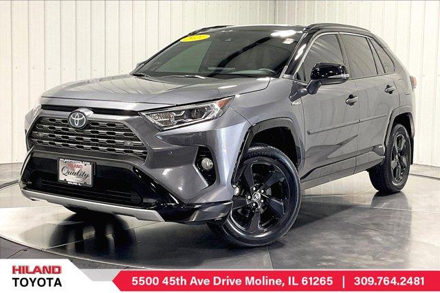 used 2021 Toyota RAV4 Hybrid car, priced at $30,975