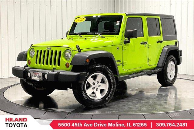 used 2012 Jeep Wrangler Unlimited car, priced at $21,975