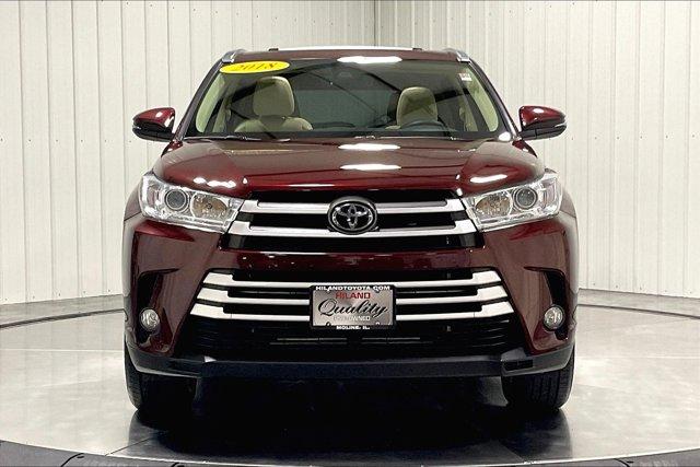 used 2018 Toyota Highlander car, priced at $27,975